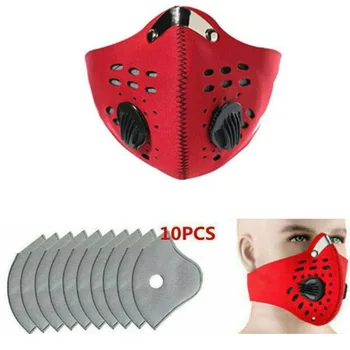 Washable Reusable Anti Air Pollution Face Mask Dust Masks Face Cover Mouth Muffle Anti Dust W/ Breather Valve Breathable
Washable Reusable Anti Air Pollution Face Mask Dust Masks Face Cover Mouth Muffle Anti Dust W/ Breather Valve Breathable