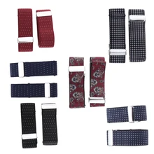 Gentleman Formal Shirt Armband Men's Shirt Sleeve Print Armband Elastic Cuff Holder with Strong Metal Clip
Gentleman Formal Shirt Armband Men's Shirt Sleeve Print Armband Elastic Cuff Holder with Strong Metal Clip