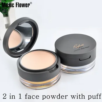 Music Flower 2 In 1 Face Powder Base Makeup Pressed Powder + Loose Powder with Puff Perfect Comb Oil-control Cosmetics
Music Flower 2 In 1 Face Powder Base Makeup Pressed Powder + Loose Powder with Puff Perfect Comb Oil-control Cosmetics