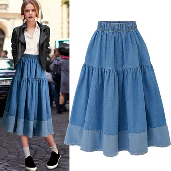 2019 Spring Autumn Elastic Long Skirts high Waist Pleated Maxi Skirts Beach Boho Vintage High Waist Summer Skirts Faldas d1
2019 Spring Autumn Elastic Long Skirts high Waist Pleated Maxi Skirts Beach Boho Vintage High Waist Summer Skirts Faldas d1