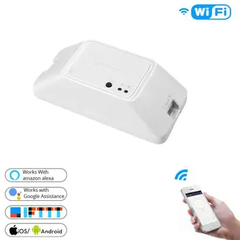 SONOFF RFR3 Smart Wifi Switch DIY RF 433 Timer Control Home Automation Modules Compatible with eWelink Alexa/Google Home amazon
SONOFF RFR3 Smart Wifi Switch DIY RF 433 Timer Control Home Automation Modules Compatible with eWelink Alexa/Google Home amazon