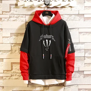 CYXZFTROFL 2019 Autumn Winter Loose Men Pullover Sweatshirt Hoodies New Fashion Hooded Zipper Decoration Plus Size Tracksuits
CYXZFTROFL 2019 Autumn Winter Loose Men Pullover Sweatshirt Hoodies New Fashion Hooded Zipper Decoration Plus Size Tracksuits