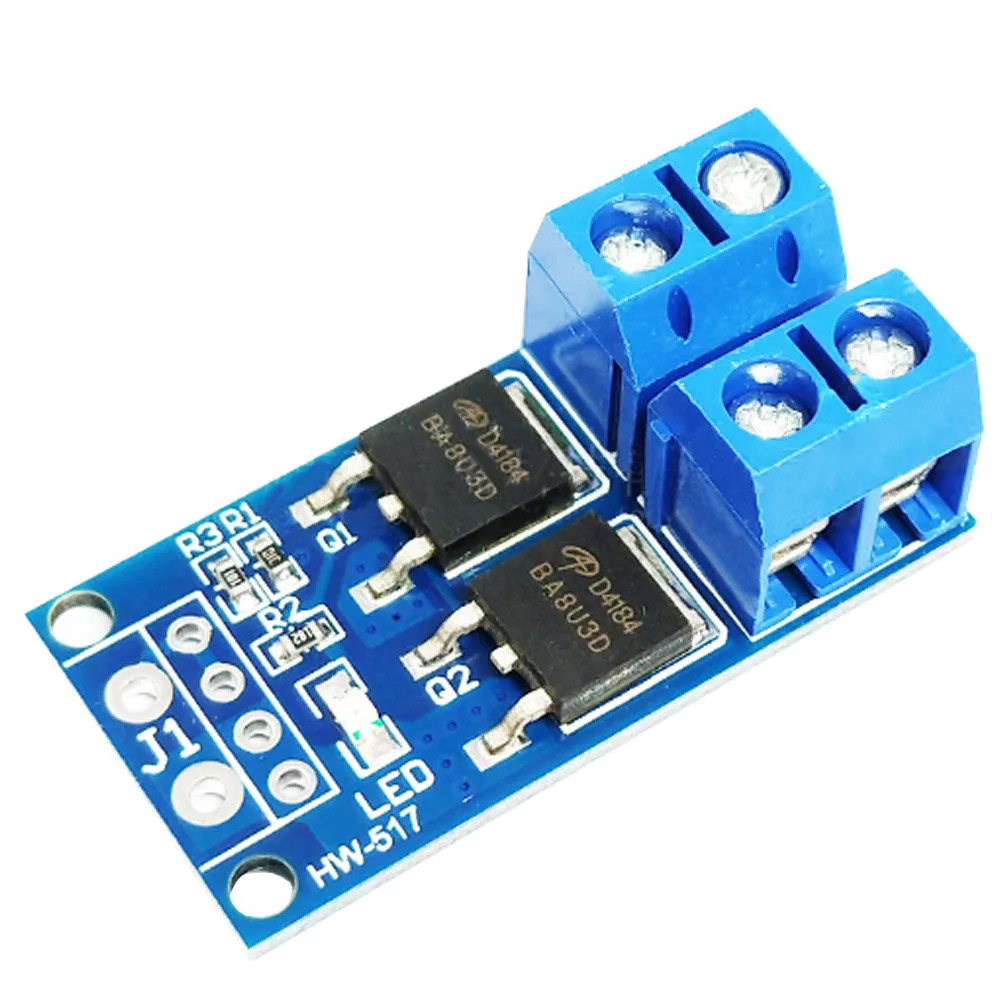 15A 400W MOS FET Trigger Switch Drive Module PWM Regulator Control Panel for arduin
15A 400W MOS FET Trigger Switch Drive Module PWM Regulator Control Panel for arduin