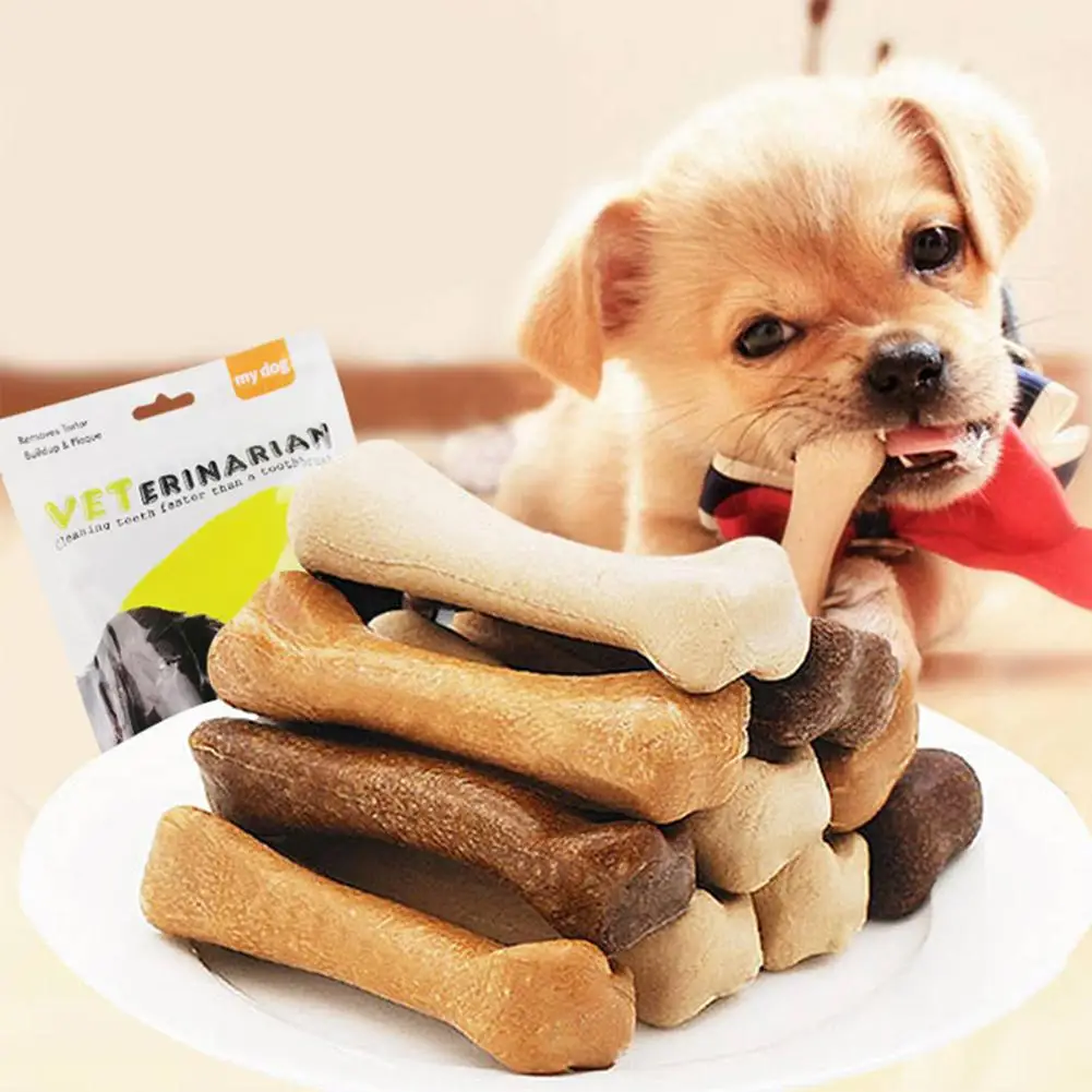 30Pcs/Lot Cowhide Bone Molar Dog Toys Teeth Clean Stick Food Treats Dogs Bones For Pet Puppy Supplies Dog Toys Accessories
30Pcs/Lot Cowhide Bone Molar Dog Toys Teeth Clean Stick Food Treats Dogs Bones For Pet Puppy Supplies Dog Toys Accessories
