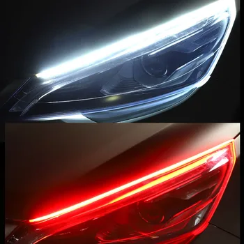 2x Ultrafine DRL LED Daytime Running Lights Auto Flowing Turn Signal Guide Strip for Audi all series Q3 Q5 SQ5 Q7 A1 A3 S3 A4 A4
2x Ultrafine DRL LED Daytime Running Lights Auto Flowing Turn Signal Guide Strip for Audi all series Q3 Q5 SQ5 Q7 A1 A3 S3 A4 A4