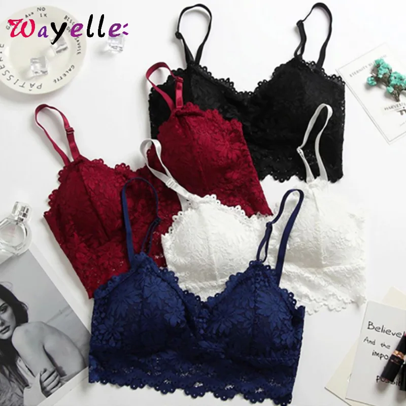 2019 Women Brassiere Push Up Lace Tube Tops Bra For Women Fashion Seamless Padded Bras Adjusted Straps Female Brassiere
2019 Women Brassiere Push Up Lace Tube Tops Bra For Women Fashion Seamless Padded Bras Adjusted Straps Female Brassiere