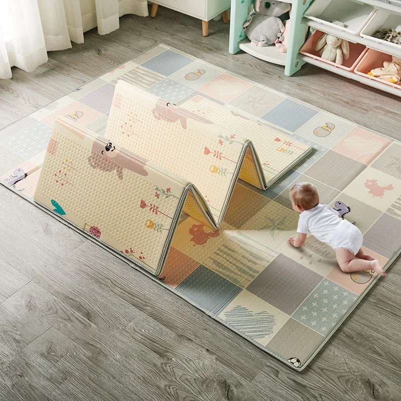 Play Mats Baby Foldable Children's Carpet Cartoon Double-sided Infant Thick Climbing Pad Soft Kids Rug Waterproof Games Mats
Play Mats Baby Foldable Children's Carpet Cartoon Double-sided Infant Thick Climbing Pad Soft Kids Rug Waterproof Games Mats