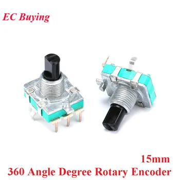 5pcs 360 Angle Degree Rotary Audio Encoder Coding Code Switch EC16 E16 Digital Potentiometer Handle Length 15mm
5pcs 360 Angle Degree Rotary Audio Encoder Coding Code Switch EC16 E16 Digital Potentiometer Handle Length 15mm