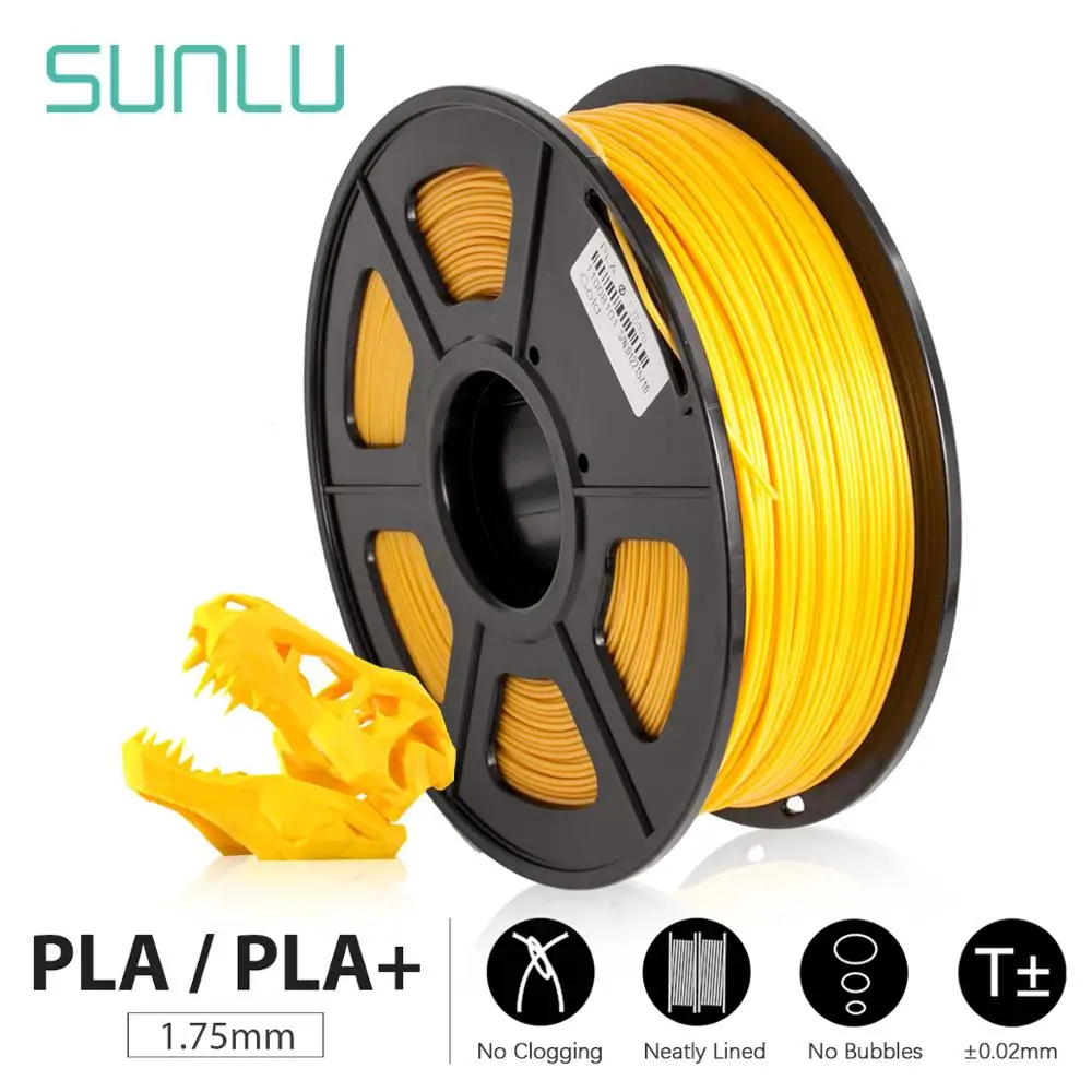 SUNLU PLA PLUS or PLA 3D Printer 1.75mm Filament PLA+ 3D Printing PLA+ Filament 1KG Spool for 3D Printers & 3D Pens
SUNLU PLA PLUS or PLA 3D Printer 1.75mm Filament PLA+ 3D Printing PLA+ Filament 1KG Spool for 3D Printers & 3D Pens