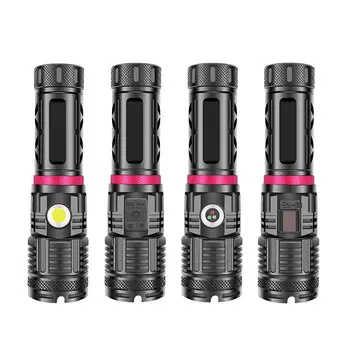 DishyKooker LED Flash Light XHP90+COB+Red Blue Green Light Multifunction Flashlight
DishyKooker LED Flash Light XHP90+COB+Red Blue Green Light Multifunction Flashlight