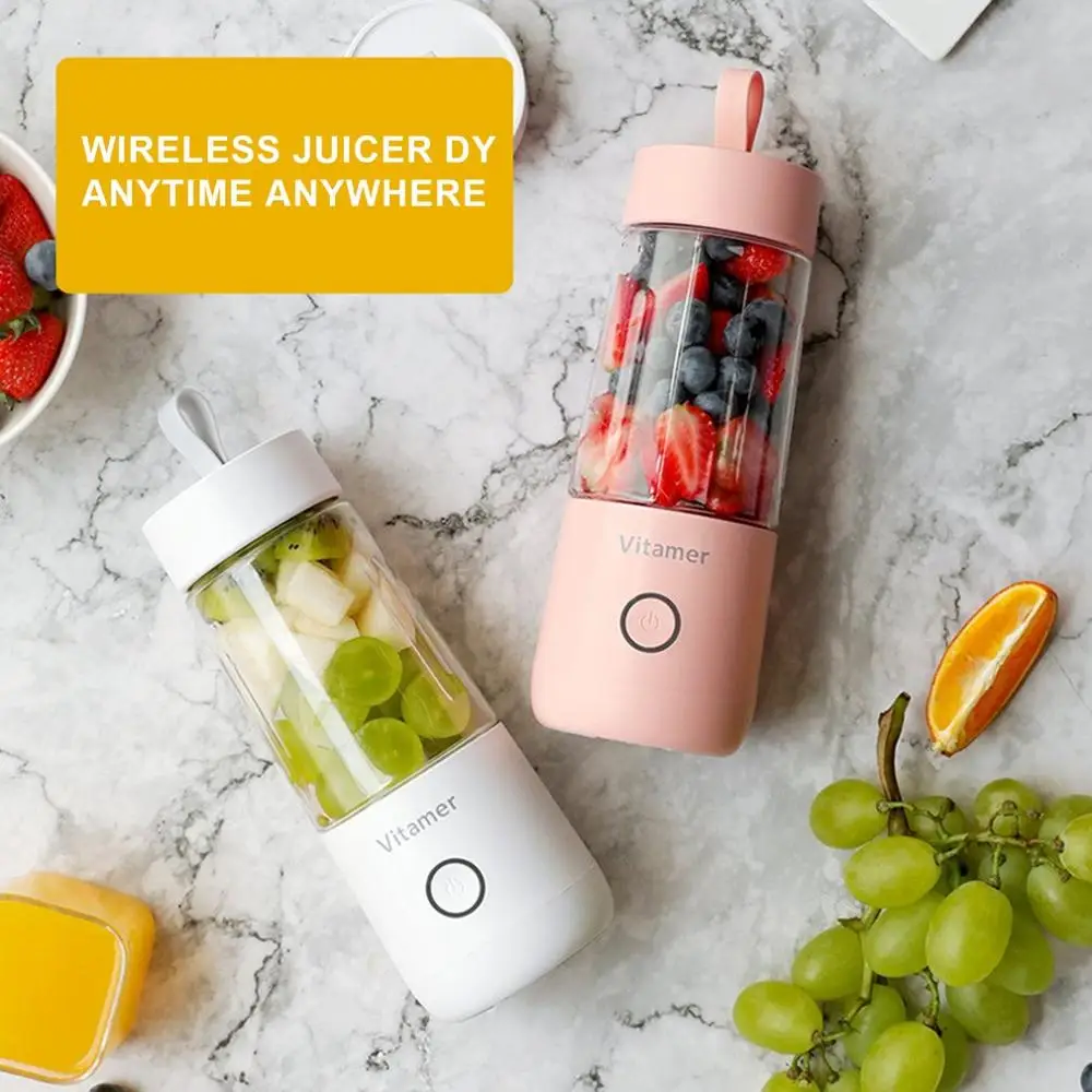 Vitamin Juice Blender Vitamer Portable Juicer Cup USB Charging Fruit Mixer Blender Mixing Machine Fashion Blender Bottle
Vitamin Juice Blender Vitamer Portable Juicer Cup USB Charging Fruit Mixer Blender Mixing Machine Fashion Blender Bottle