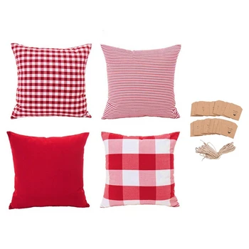 New 100x Change Made with Love Kraft Paper Twine Brown Label & 4x Red White Pillow Case (Checkered Plaid, Stripe, Lattice)
New 100x Change Made with Love Kraft Paper Twine Brown Label & 4x Red White Pillow Case (Checkered Plaid, Stripe, Lattice)