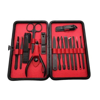 Multi-color Functional High-end Nail Scissors Set 18 15 Piece Set Of Nail Tools Beauty Nail Clippers Pedicure Nail Clippers
Multi-color Functional High-end Nail Scissors Set 18 15 Piece Set Of Nail Tools Beauty Nail Clippers Pedicure Nail Clippers