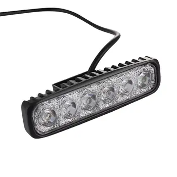 18W LED Spotlight IP65 Waterproof Ultra-Thin Car Light 6 LEDS 12V-24V LED Tractor Spotlight For Truck ATV Jeep Boat Agriculture 
18W LED Spotlight IP65 Waterproof Ultra-Thin Car Light 6 LEDS 12V-24V LED Tractor Spotlight For Truck ATV Jeep Boat Agriculture