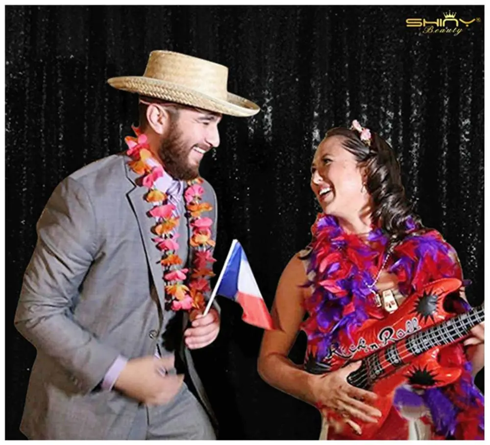 Shinybauty 3X9FT 2 Panels Black Photobooth Background Events Backdrop Party Backdrop Curtains Stage Decoration-M190822
Shinybauty 3X9FT 2 Panels Black Photobooth Background Events Backdrop Party Backdrop Curtains Stage Decoration-M190822