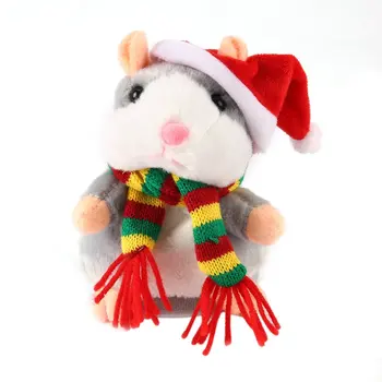 Lovely Cute Funny Walking Talking Speaking Nodding Music Hamster Plush Toy Hamster Animal Children Kids Educational Toy 18cm
Lovely Cute Funny Walking Talking Speaking Nodding Music Hamster Plush Toy Hamster Animal Children Kids Educational Toy 18cm