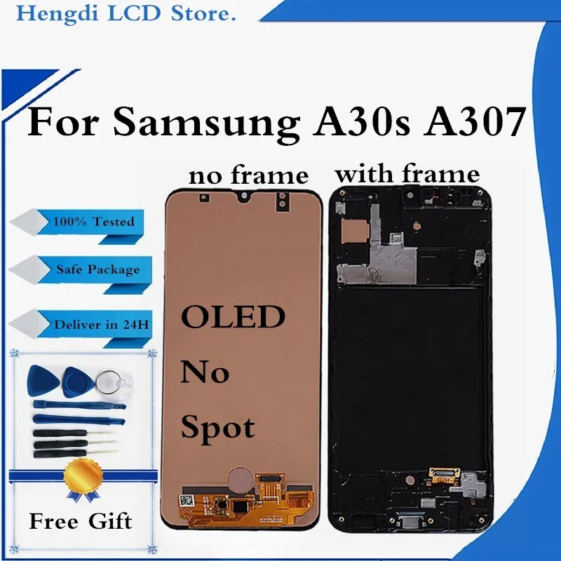 LCD For Samsung A30s LCD Display Screen For Samsung Galaxy A30s A307 Touch Screen Digitizer For SamsungA30s A307F Display Screen
LCD For Samsung A30s LCD Display Screen For Samsung Galaxy A30s A307 Touch Screen Digitizer For SamsungA30s A307F Display Screen