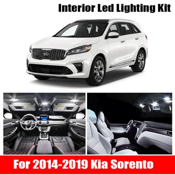 9pcs White Bulb LED Car Light Interior Kit For 2014-2019 Kia Sorento Map Dome Trunk Glove Box Lamp
9pcs White Bulb LED Car Light Interior Kit For 2014-2019 Kia Sorento Map Dome Trunk Glove Box Lamp