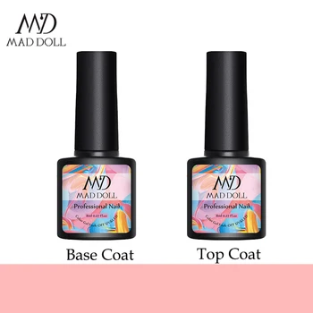 MD MAD DOLL 8ml Top Base Coat UV Gel Polish Long Lasting Nail Art Gel Soak Off Nail Varnishes Liquid Peel Off Tape 
MD MAD DOLL 8ml Top Base Coat UV Gel Polish Long Lasting Nail Art Gel Soak Off Nail Varnishes Liquid Peel Off Tape