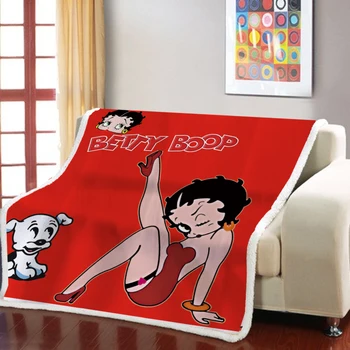 Customized kids gift blanket Betty 3D printed Sherpa blankets washable sofa blankets air conditioning blankets thick blanket
Customized kids gift blanket Betty 3D printed Sherpa blankets washable sofa blankets air conditioning blankets thick blanket
