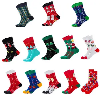 New 2020 Christmas Socks Men Funny Santa Claus Christmas Tree Elk Cotton Happy Socks Men
New 2020 Christmas Socks Men Funny Santa Claus Christmas Tree Elk Cotton Happy Socks Men