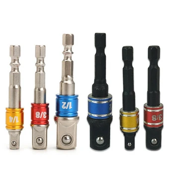 6Pcs 1/4" 3/8" 1/2" Right Angle Drill Adapter Impact Driver Extension Hex Bit With 105 Degree Right Angle Screwdriver Set
6Pcs 1/4" 3/8" 1/2" Right Angle Drill Adapter Impact Driver Extension Hex Bit With 105 Degree Right Angle Screwdriver Set