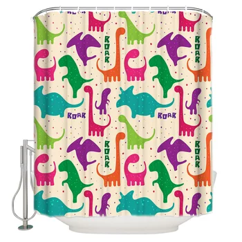 DEARHOUSE Shower Curtain Stick Figures Dinosaurs Shower Curtain Bathroom Curtain Home Decoration
DEARHOUSE Shower Curtain Stick Figures Dinosaurs Shower Curtain Bathroom Curtain Home Decoration