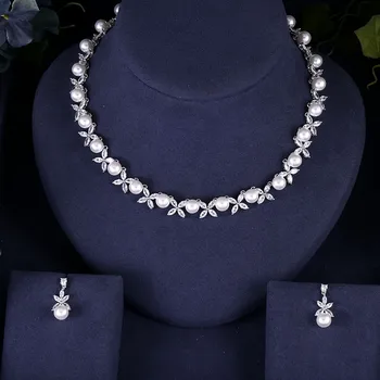 Accking luxury Pearl AAA Cubic Zircon Jewelry Set ,Earrings Necklace,Promotion,Nickel Free, Factory price wholesale retail
Accking luxury Pearl AAA Cubic Zircon Jewelry Set ,Earrings Necklace,Promotion,Nickel Free, Factory price wholesale retail