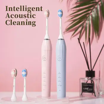 Smart Sonic Electric Toothbrush Ultrasonic Automatic Upgraded USB Rechargeable Fast chargeable Adult Waterproof Tooth Brush home
Smart Sonic Electric Toothbrush Ultrasonic Automatic Upgraded USB Rechargeable Fast chargeable Adult Waterproof Tooth Brush home