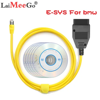 E-SYS For BMW F-series ICOM OBD2 Coding Diagnostic Cable Ethernet to OBD ESYS Data OBDII E-SYS Coding Hidden ENET Data Tool
E-SYS For BMW F-series ICOM OBD2 Coding Diagnostic Cable Ethernet to OBD ESYS Data OBDII E-SYS Coding Hidden ENET Data Tool