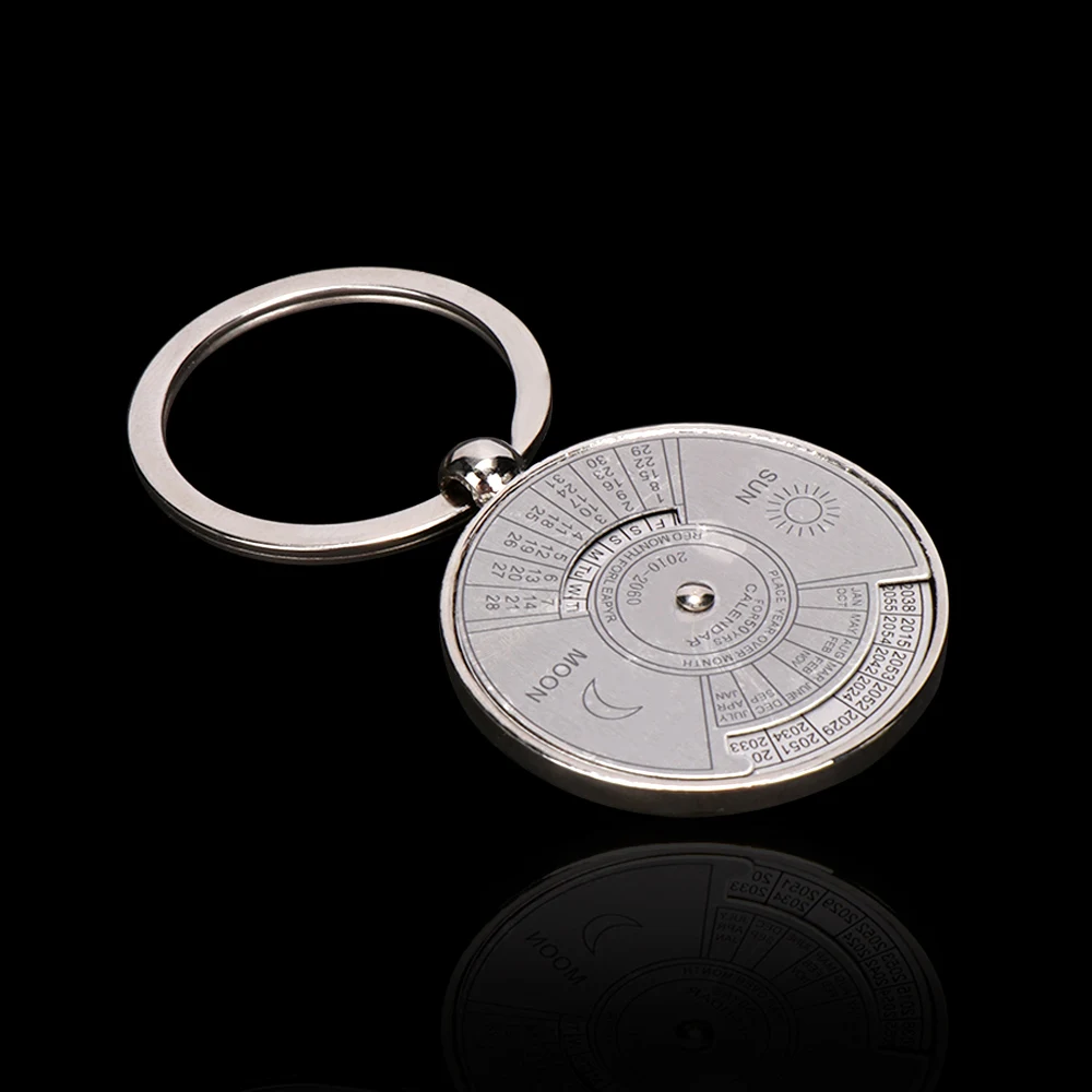 50 Years Perpetual Calendar Keyring Unique Compass Metal KeyChain Gifts Camping & Hiking Multi-function Outdooor Tools
50 Years Perpetual Calendar Keyring Unique Compass Metal KeyChain Gifts Camping & Hiking Multi-function Outdooor Tools