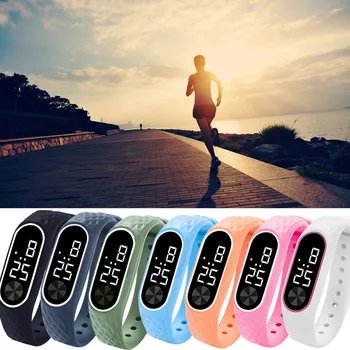Top Led Digital Display Watch Children Student Bracelet Silicone Sports Watch Fashion Sports Electronic Watch Zegarek Damski
Top Led Digital Display Watch Children Student Bracelet Silicone Sports Watch Fashion Sports Electronic Watch Zegarek Damski