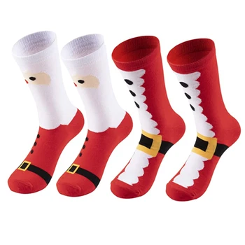 1 Set 2 Pairs Of Christmas Mid-Calf Socks Santa Clause Man Socks Exquisite Comfortable Practical Creative Warm Cotton Socks
1 Set 2 Pairs Of Christmas Mid-Calf Socks Santa Clause Man Socks Exquisite Comfortable Practical Creative Warm Cotton Socks