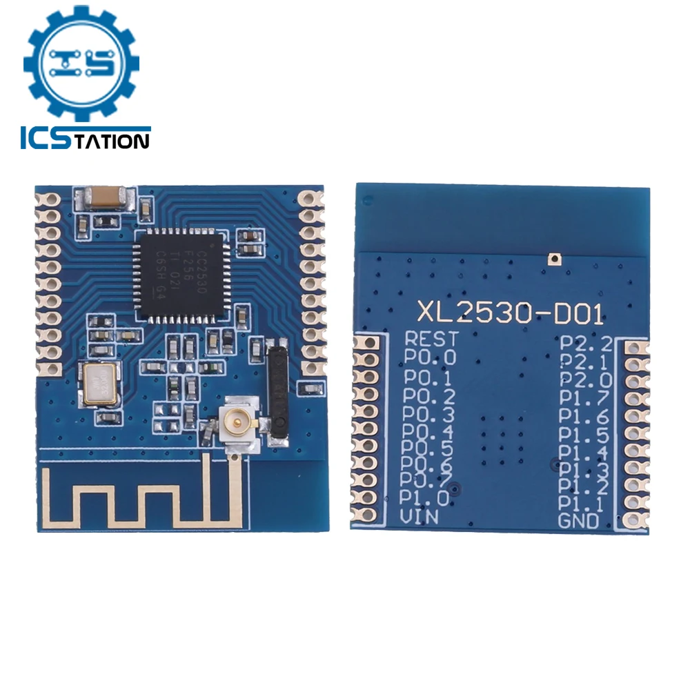2.4GHz CC2530F256 Zigbee Wireless Transceiver Module WIFI Transmitter Receiver AD HOC Network Board With PCB Antenna Smart Home |