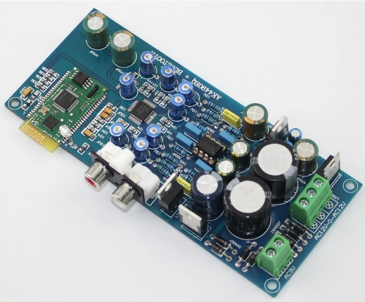 NEW Bluetooth 4.0 I2S hifi decoder board AK4490 (dual power) | Электроника