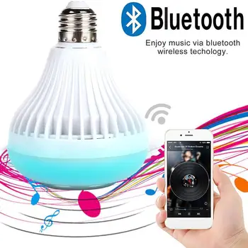 Mini Bluetooth 4.0 LED Music Bulb Speaker Gift KTV Bar Home Colorful Wireless E27 APP Control Audio Lamp Loudspeaker
Mini Bluetooth 4.0 LED Music Bulb Speaker Gift KTV Bar Home Colorful Wireless E27 APP Control Audio Lamp Loudspeaker