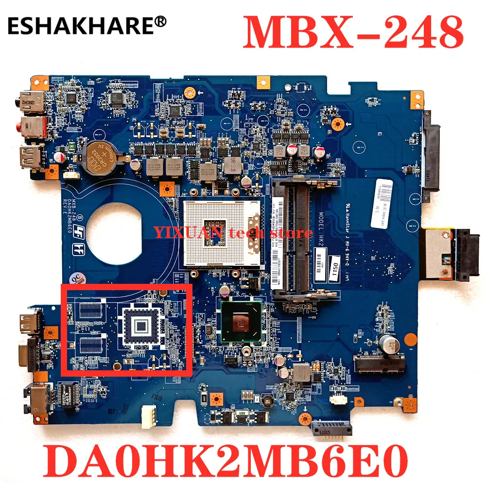 Материнская плата для ноутбука eshachare A1827704A A1848628A sony VAIO vpхотите VPCEJ2M1E DA0HK2MB6E0 MBX 248 HM65
