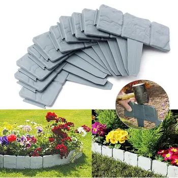 10 Pcs Fashion Stone Effect Plastic Garden Lawn Edging Stone Effect Lawn Edging Garden Lawn Edging Garden Border
10 Pcs Fashion Stone Effect Plastic Garden Lawn Edging Stone Effect Lawn Edging Garden Lawn Edging Garden Border