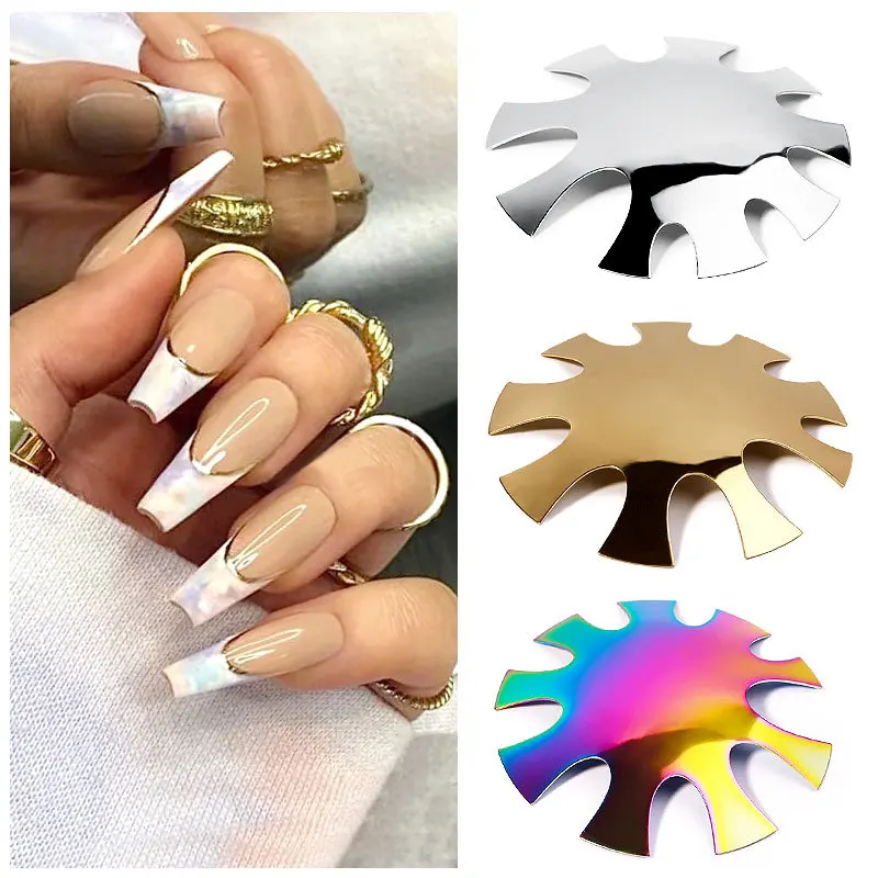 9 Sizes French Smile Cut V Line Almond Shape Tips Manicure Edge Trimmer Nail Cutter Acrylic French Nails Mold
9 Sizes French Smile Cut V Line Almond Shape Tips Manicure Edge Trimmer Nail Cutter Acrylic French Nails Mold