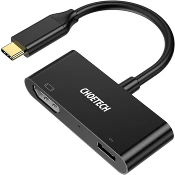 USB C to HDMI Adapter(4K@60hz) for MacBook Pro USB Type-C HDMI Female Adapter with 60W PD Charging Port for Surface Book 2
USB C to HDMI Adapter(4K@60hz) for MacBook Pro USB Type-C HDMI Female Adapter with 60W PD Charging Port for Surface Book 2