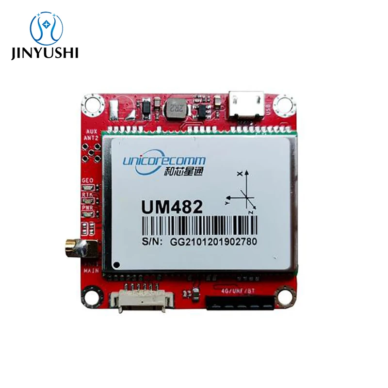 Плата RTK приемник с Unicorecomm UM482 см, уровень GNSS, модуль GPS L1 L2 GLONASS L1/L2 Galileo QZSS, подходит для детской модели
Плата RTK приемник с Unicorecomm UM482 см, уровень GNSS, модуль GPS L1 L2 GLONASS L1/L2 Galileo QZSS, подходит для детской модели