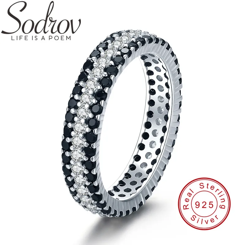 SODROV 2019 Real 925 Sterling Silver Fine Jewelry Trendy Engagement Bague Black Spinel Leaf Women's Wedding Ring C443
SODROV 2019 Real 925 Sterling Silver Fine Jewelry Trendy Engagement Bague Black Spinel Leaf Women's Wedding Ring C443