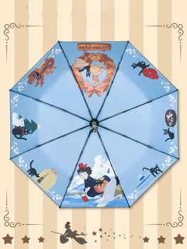 Anime Kiki's Delivery Service Magic Girl Totoro Cat Umbrella Three-folding Umbrella Cartoon Windproof Folding Sun Rain Umbrella
Anime Kiki's Delivery Service Magic Girl Totoro Cat Umbrella Three-folding Umbrella Cartoon Windproof Folding Sun Rain Umbrella