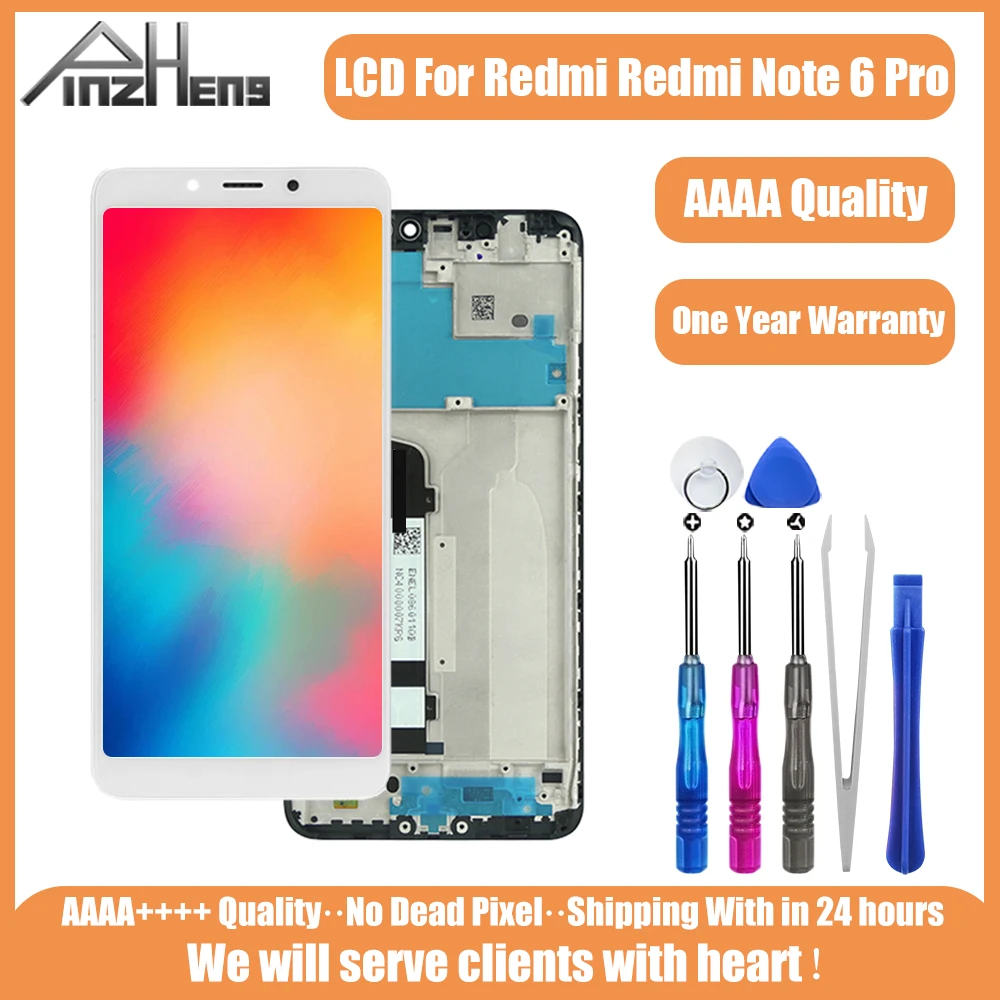 PINZHENG Original LCD For Xiaomi Redmi Note 6 Pro LCDS Display Touch Screen Frame Replacement LCD For Redmi Note 6 Pro Display
PINZHENG Original LCD For Xiaomi Redmi Note 6 Pro LCDS Display Touch Screen Frame Replacement LCD For Redmi Note 6 Pro Display
