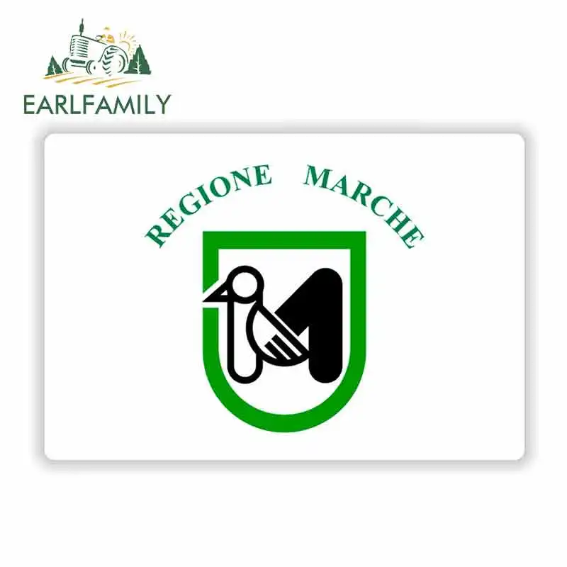 EARLFAMILY 13cm x 12.5cm for Marche Italy Flag Logo Funny Car Stickers Vinyl Graphics JDM RV VAN Fine Decal Car Accessories
EARLFAMILY 13cm x 12.5cm for Marche Italy Flag Logo Funny Car Stickers Vinyl Graphics JDM RV VAN Fine Decal Car Accessories