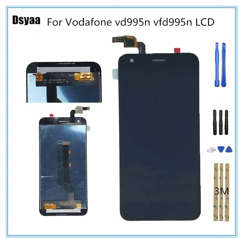 5.5 Inch for Vodafone Smart Ultra 6 VF995 VFD995 995 LCD Display Touch Screen Digitizer Assembly with Free Tools High Quality
5.5 Inch for Vodafone Smart Ultra 6 VF995 VFD995 995 LCD Display Touch Screen Digitizer Assembly with Free Tools High Quality