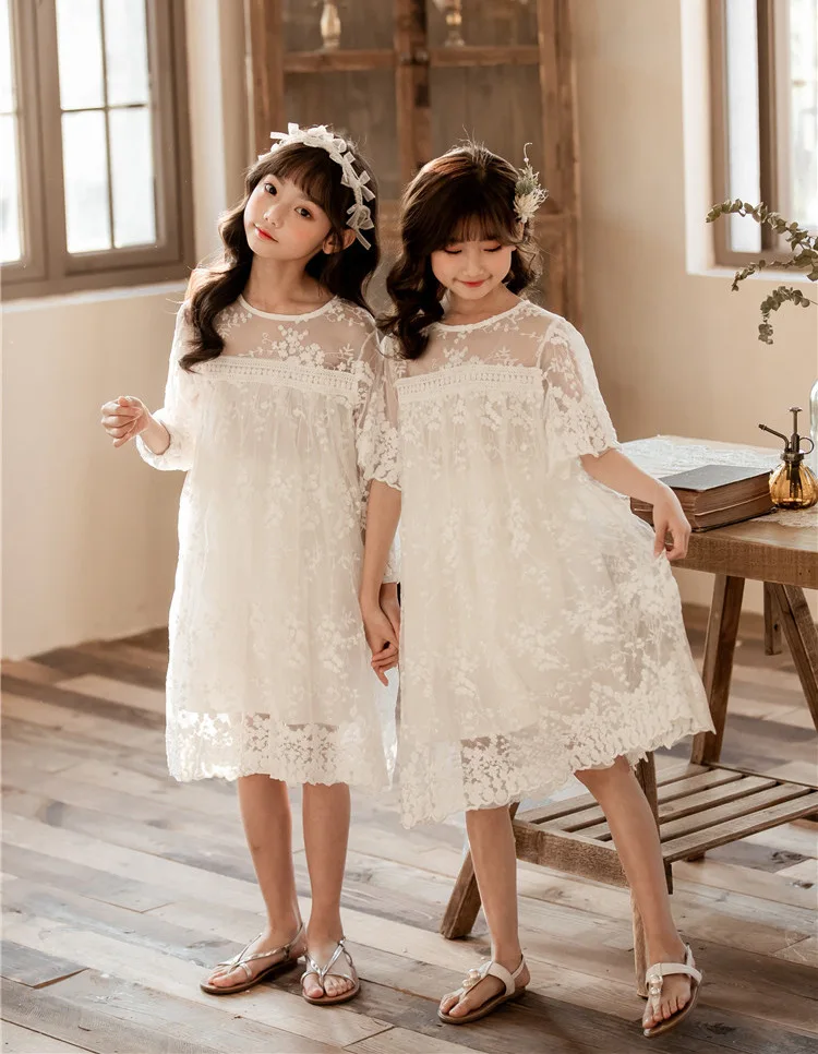 cute white lace dresses