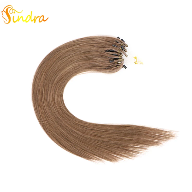 Sindra Remy Hair Micro Extension 100% Human Hair Micro Ring 14-24 Inch Color 8 Human Hair Extensions Micro
Sindra Remy Hair Micro Extension 100% Human Hair Micro Ring 14-24 Inch Color 8 Human Hair Extensions Micro