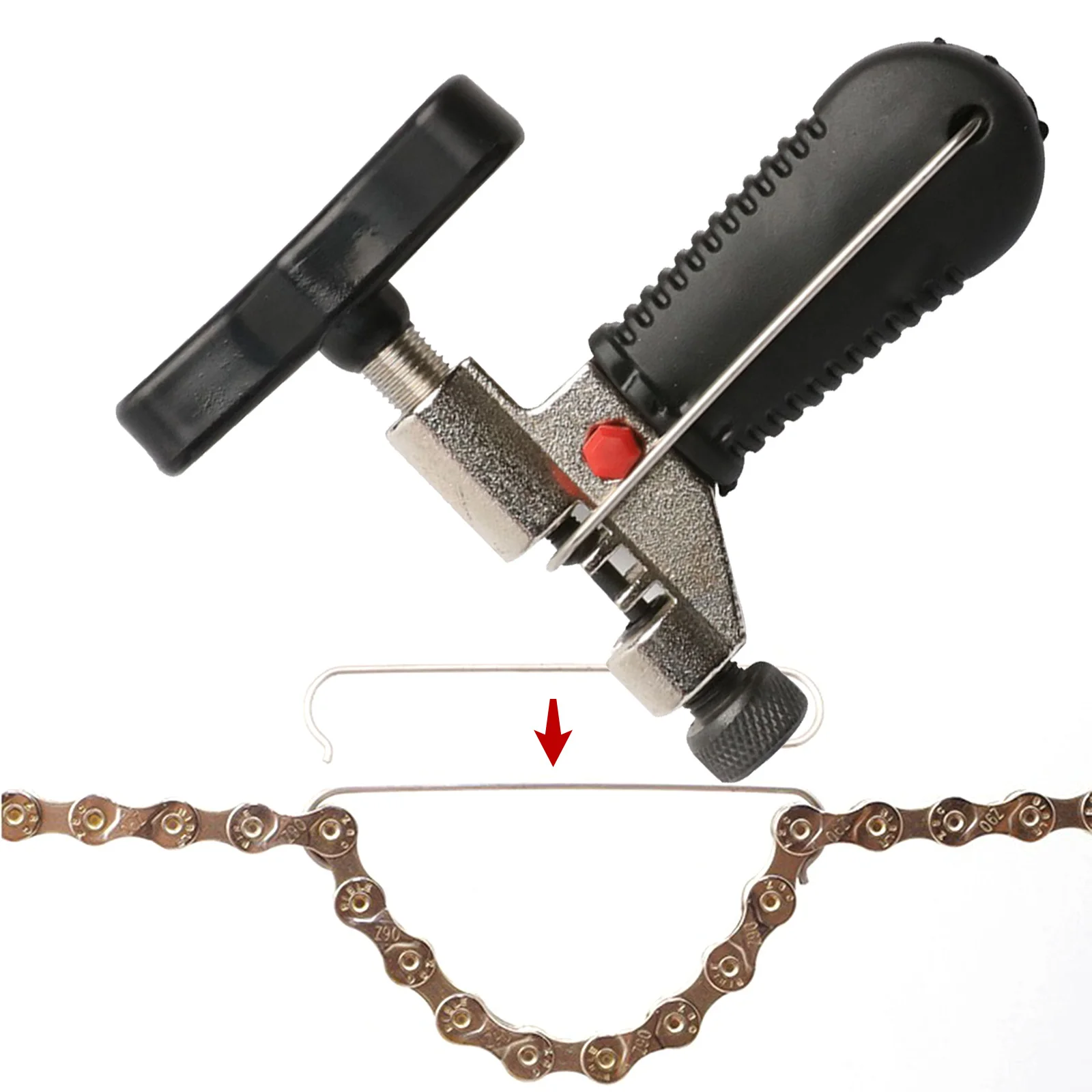 Portable Chain Breaker Splitter Thimble Chain Cutter Tool Bicycle Cycle Chain Breaker Splitter Cutter Bike Hand Repair Tool
Portable Chain Breaker Splitter Thimble Chain Cutter Tool Bicycle Cycle Chain Breaker Splitter Cutter Bike Hand Repair Tool