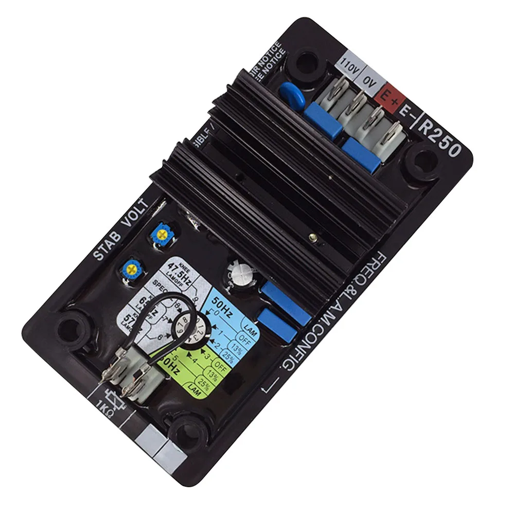 AVR R250 Replacement Module Electrical Tool Components Universal Brushless Practical Automatic Voltage Regulator For Leroy Somer
AVR R250 Replacement Module Electrical Tool Components Universal Brushless Practical Automatic Voltage Regulator For Leroy Somer